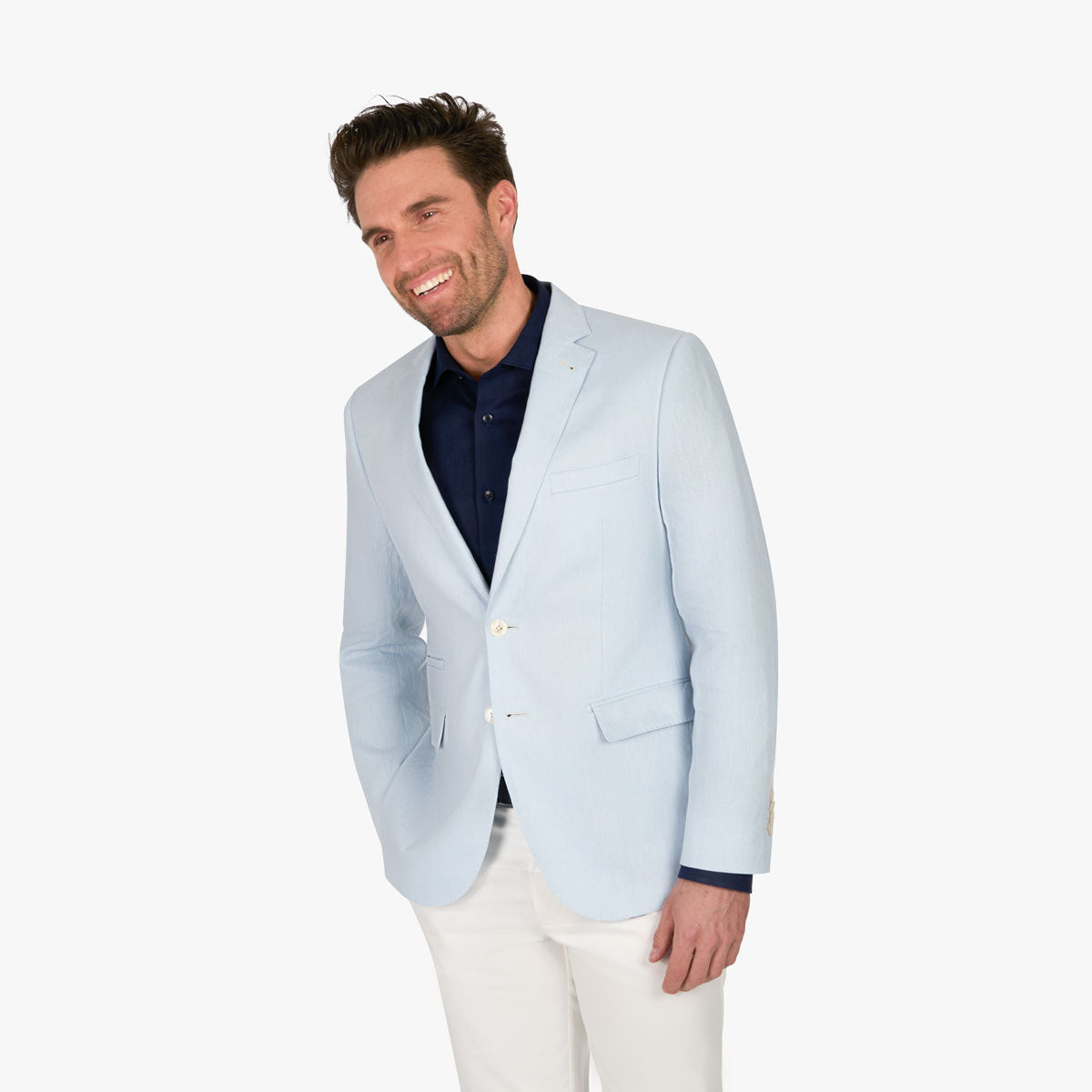 Mann in elegantem Herrenanzug.