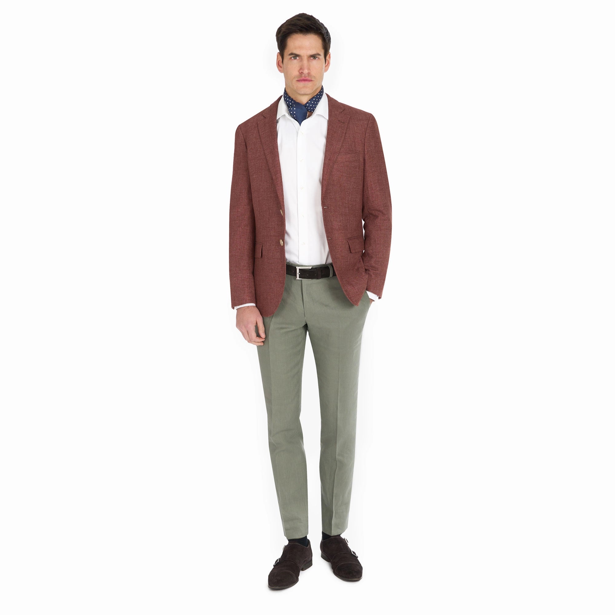 Outfit Red Smart Casual