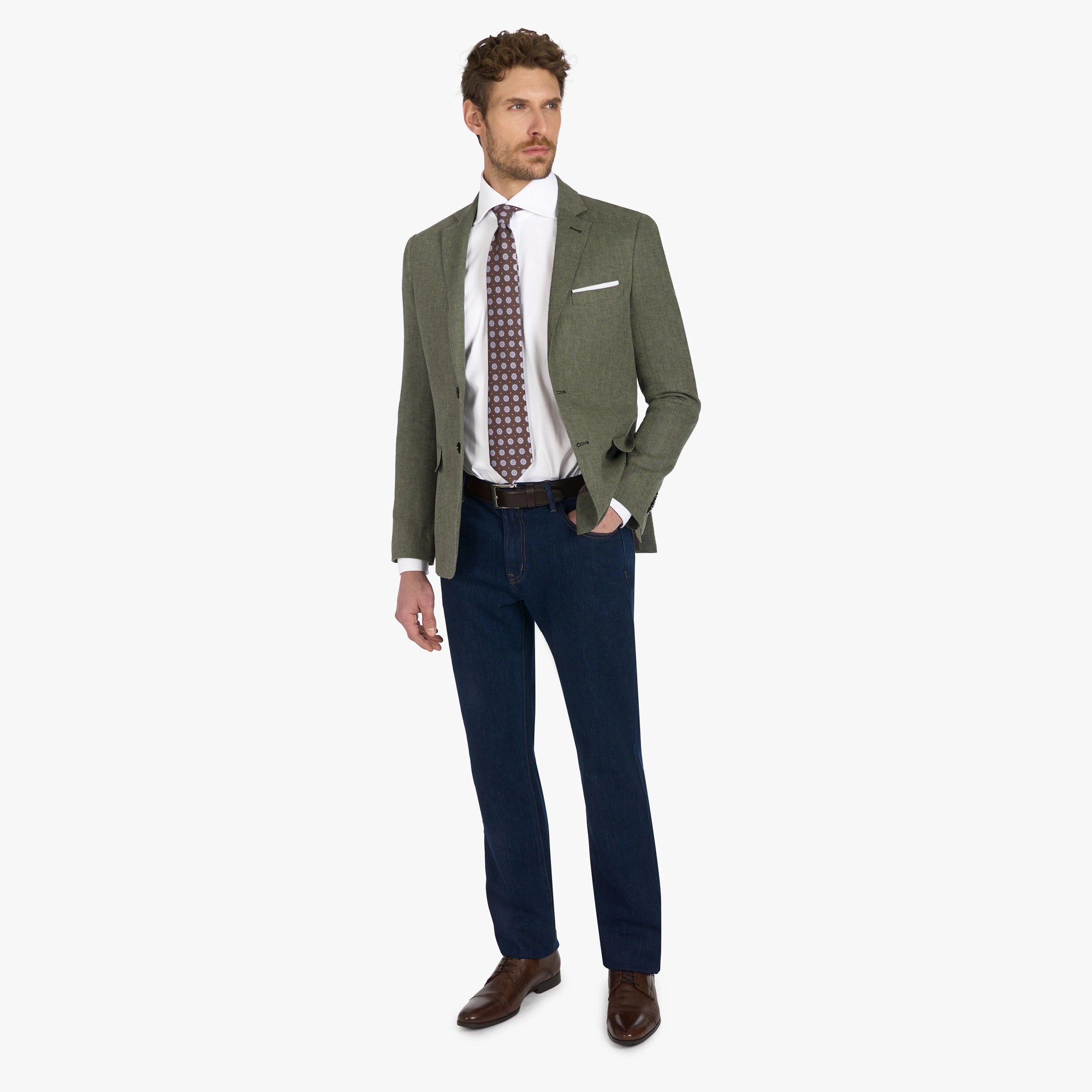 Outfit Green Business Casual