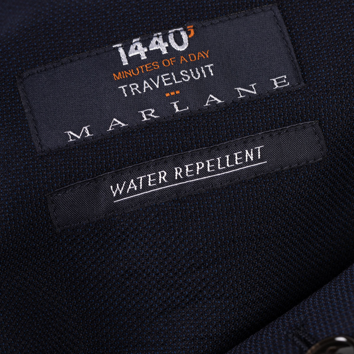 Anzug Genf mit Struktur in dunkelblau drk. blue Bild 3