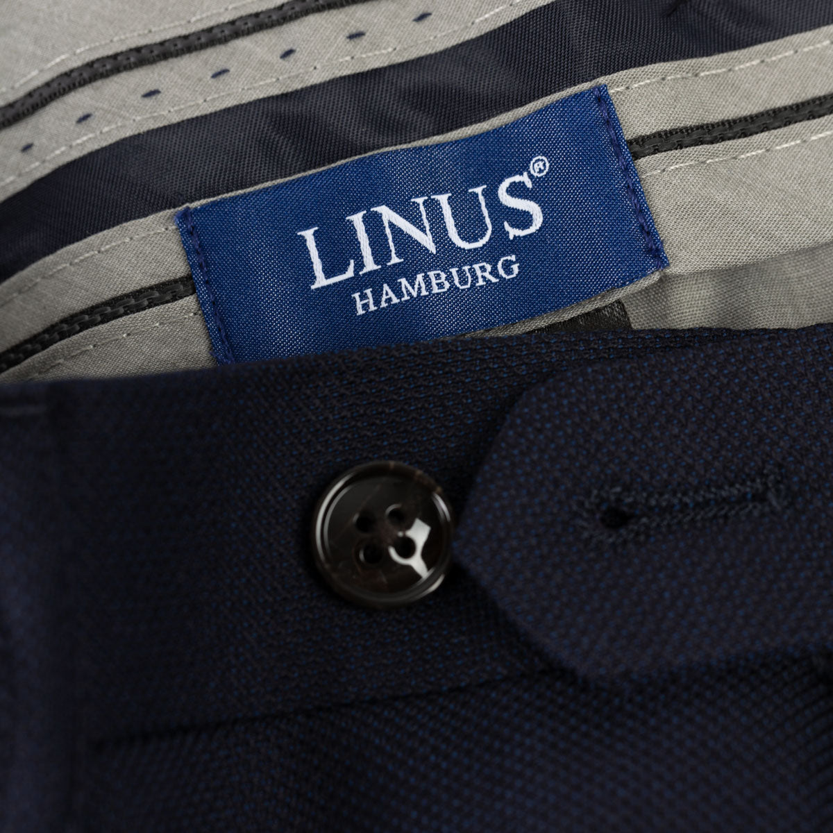 Anzug Genf mit Struktur in dunkelblau drk. blue Bild 6