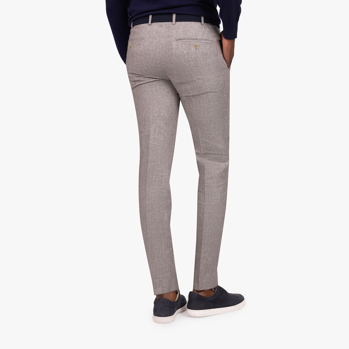 Anzug Pesaro aus 100% Leinen in hellbeige hellbraun Bild 6