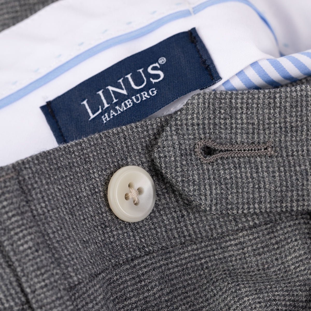 Anzug Pesaro aus Super 80's Wolle in Hellgrau grau Bild 7