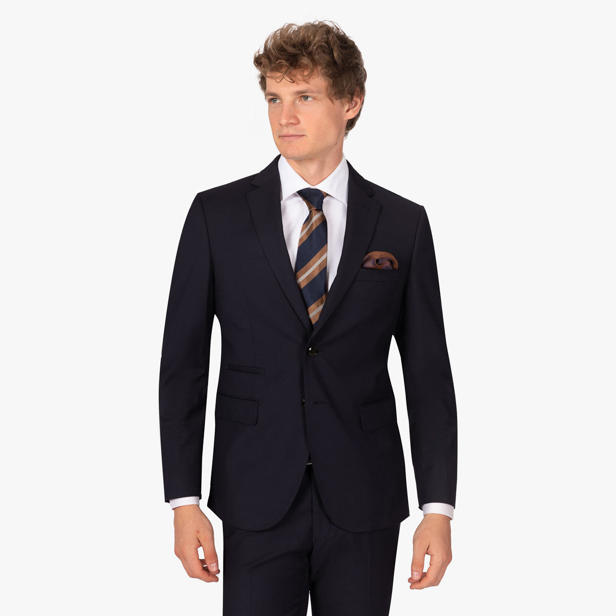 Anzug Pesaro in Dunkelblau dkl. blau Bild 2