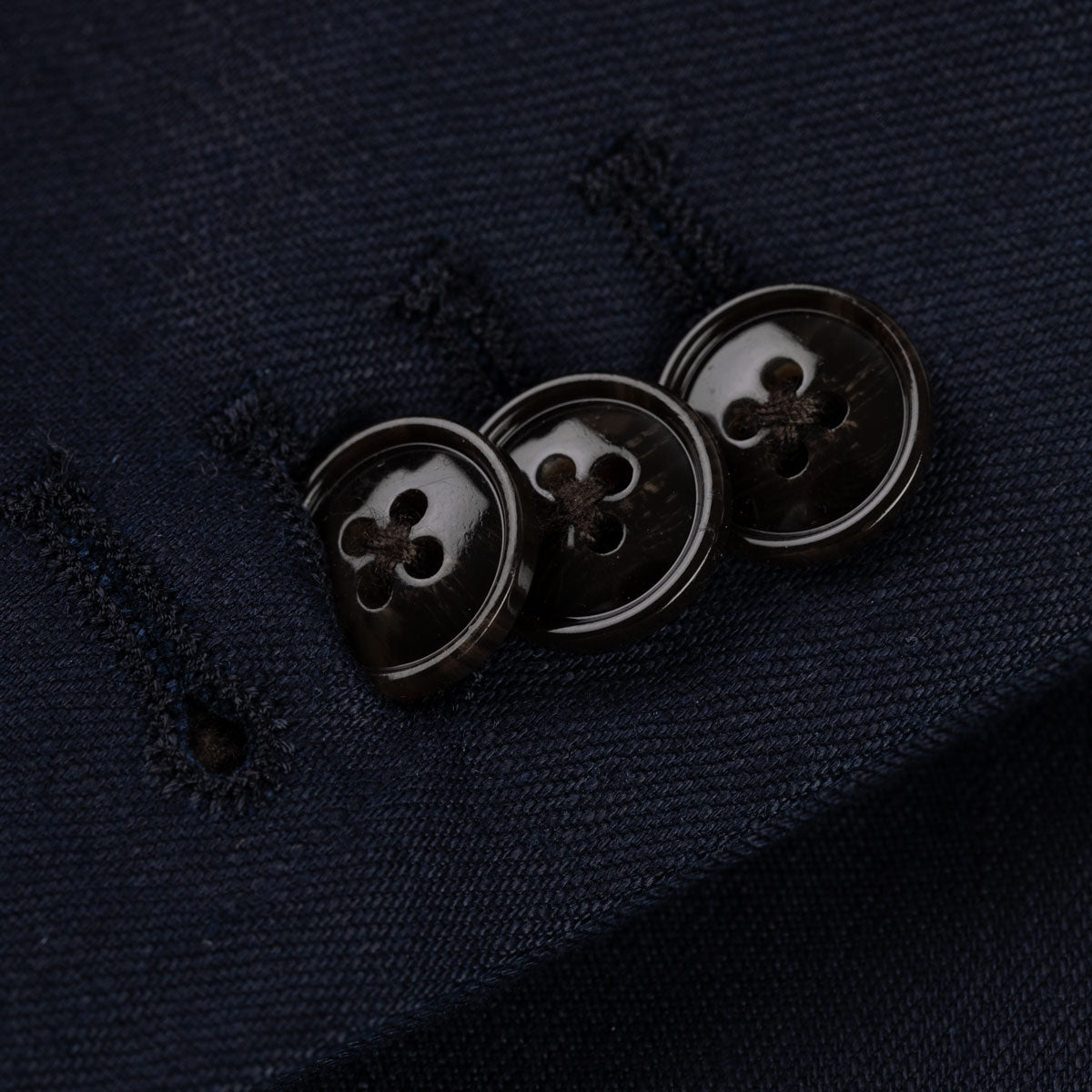 Anzug Prato aus 100% Leinen in dunkelblau dkl. blau Bild 4