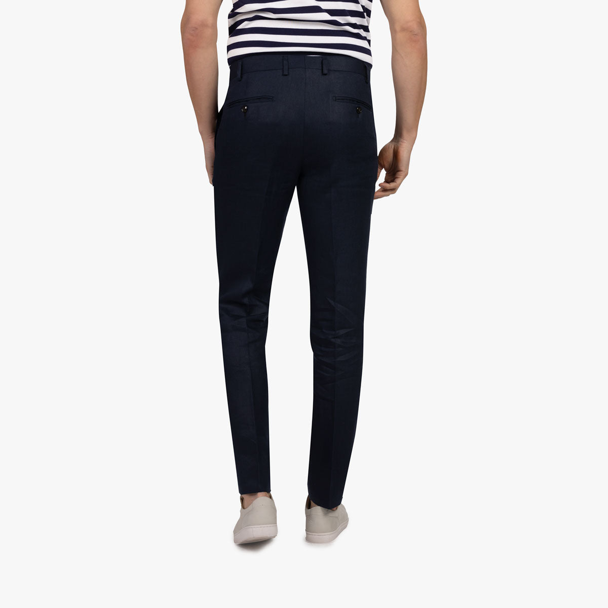 Anzug Prato aus 100% Leinen in dunkelblau dkl. blau Bild 6