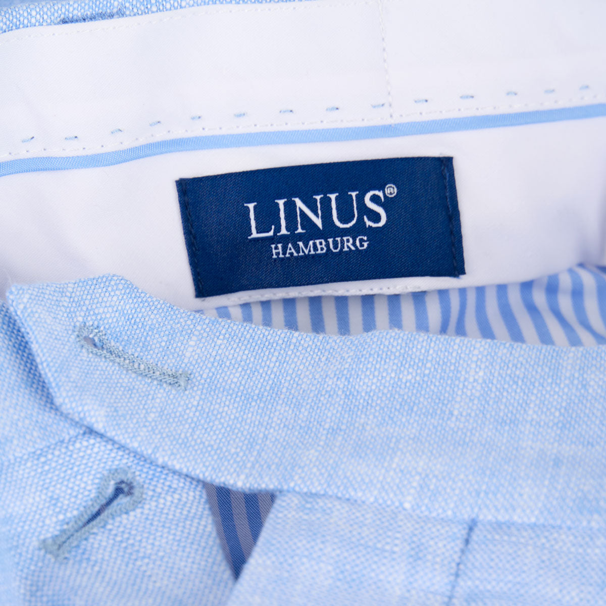 Anzug Prato in Hellblau aus Leinen hellblau Bild 8