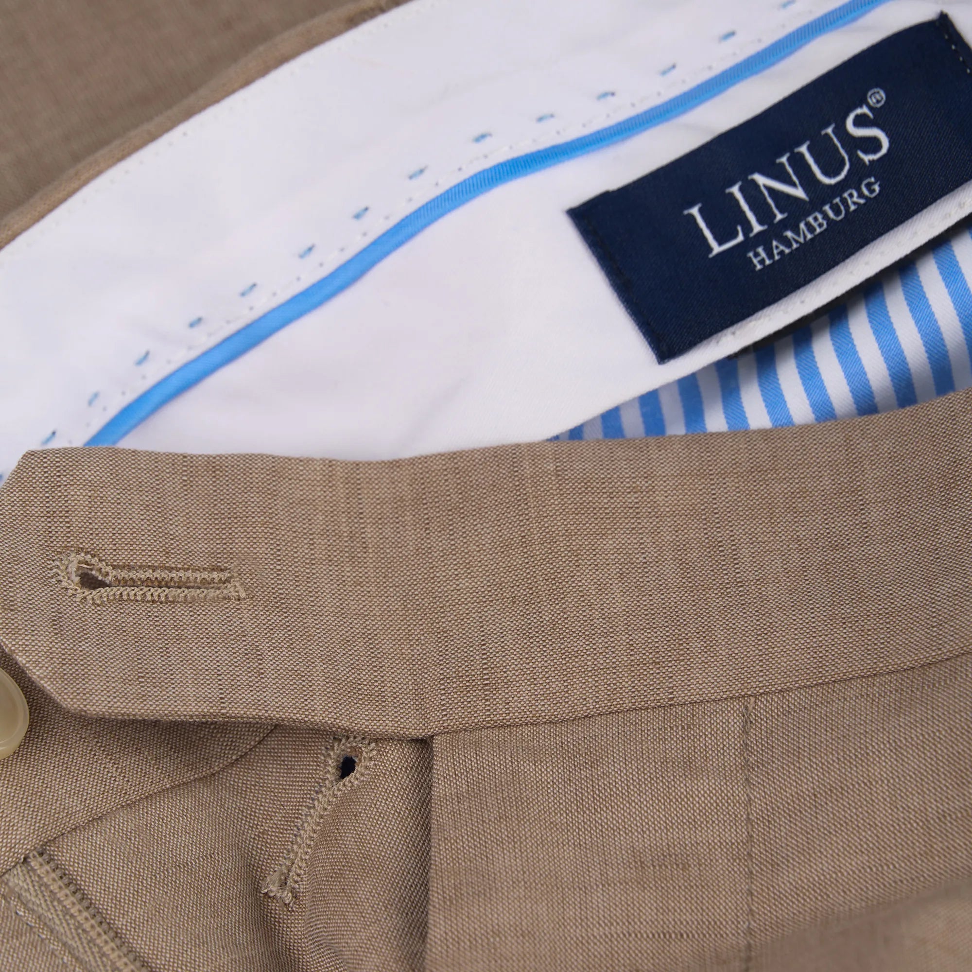 Anzug Prato mit R-Bund in Beige beige Bild 8