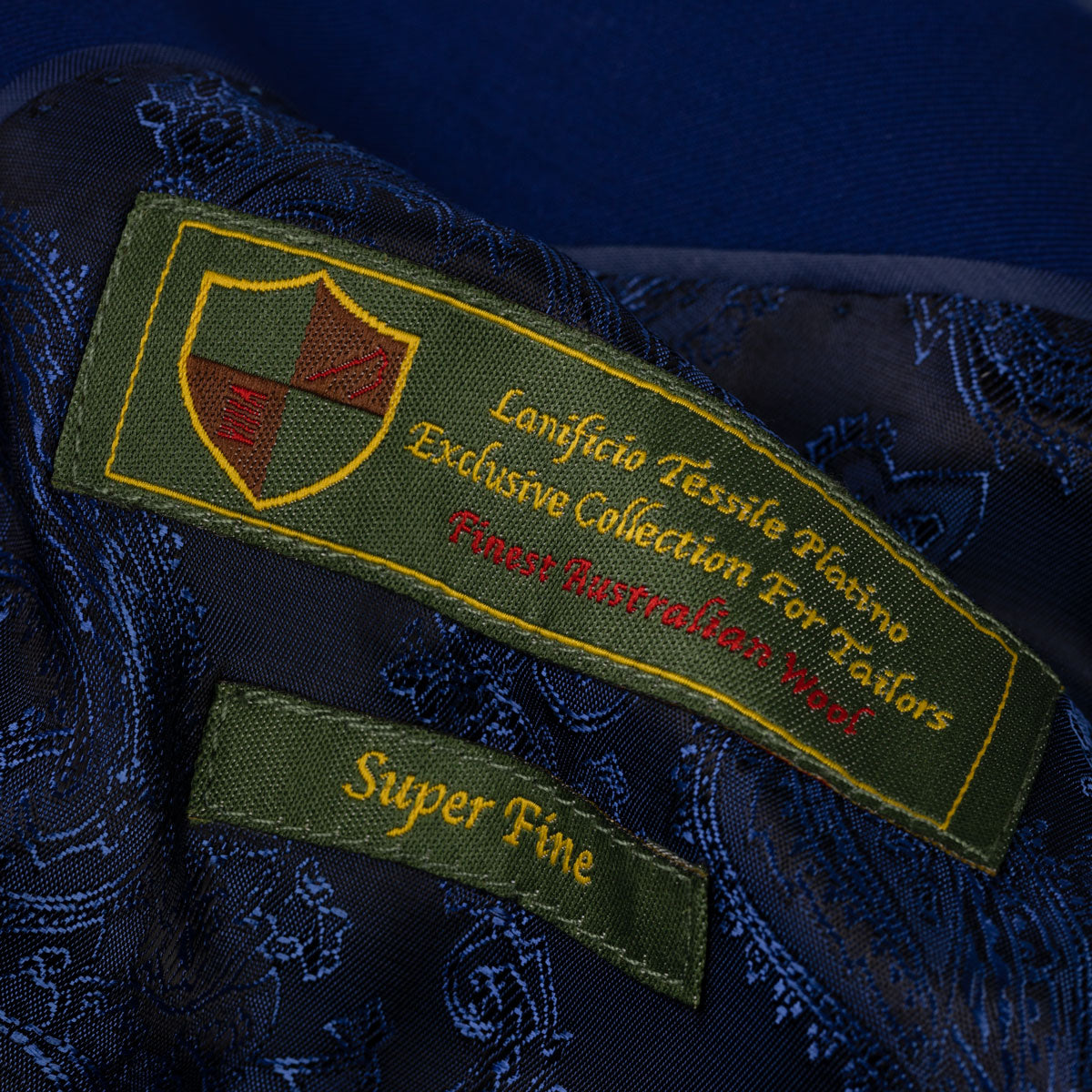 Anzug Prato mit schräg gestellten Taschen in royalblau royal Bild 10