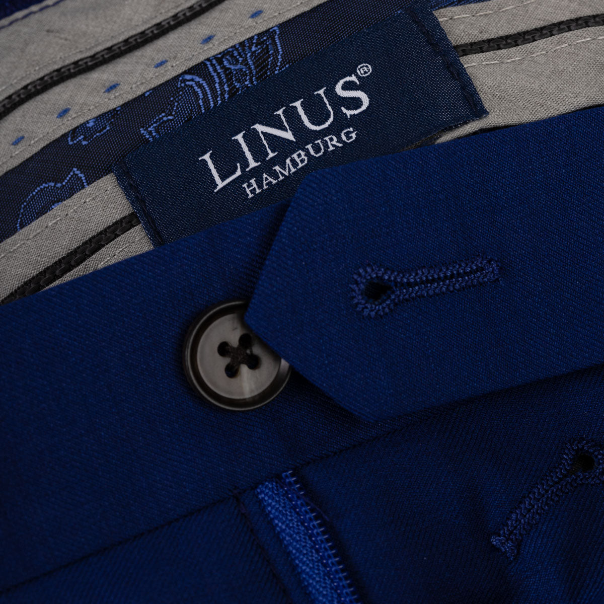 Anzug Prato mit schräg gestellten Taschen in royalblau royal Bild 6