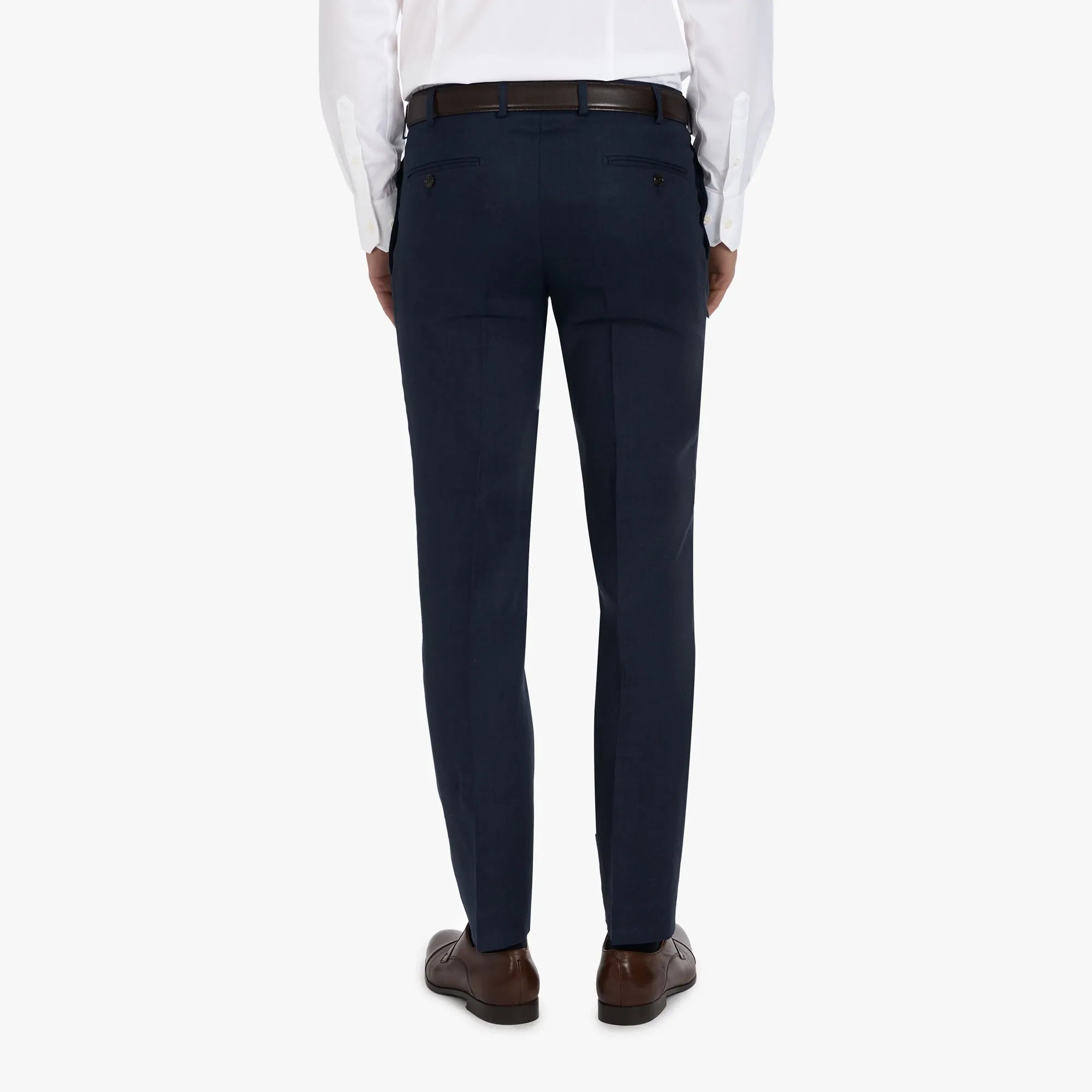 Baukastenhose Siena aus Leinen in Dunkelblau dkl. blau Bild 2