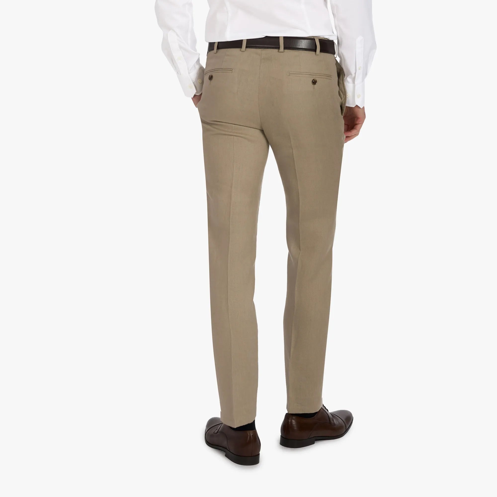 Baukastenhose Siena aus Leinen in Hellbraun hellbraun Bild 2