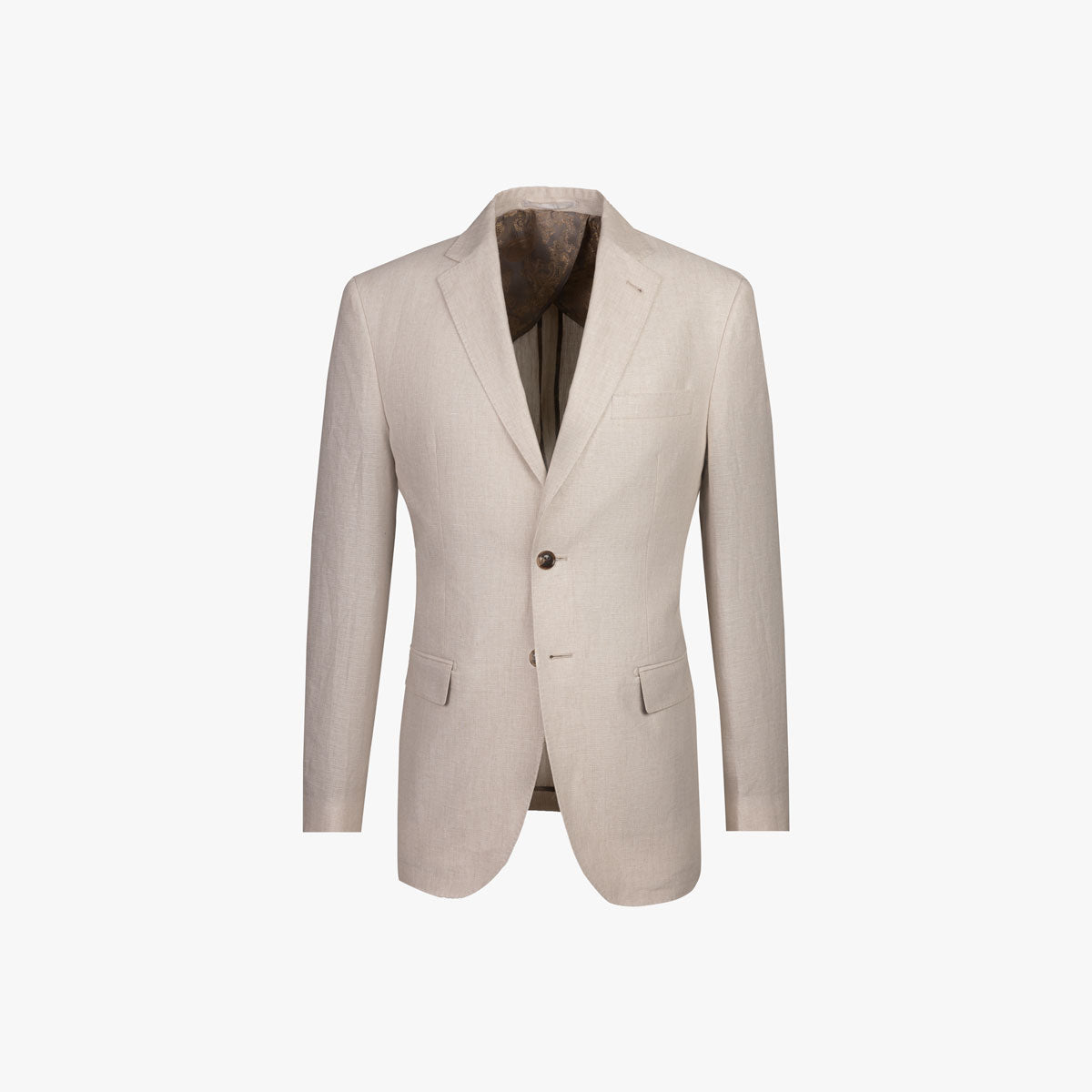 Baukastensakko Prato aus reinem Leinen in Beige beige Bild 4