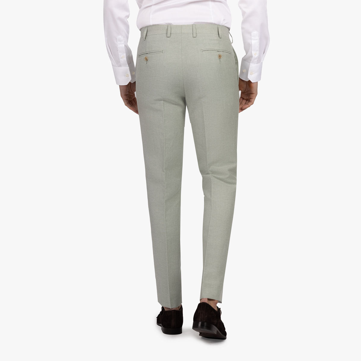 Baukastenhose Rome aus Baumwolle/Leinen in hellgrün hellgrün Bild 2