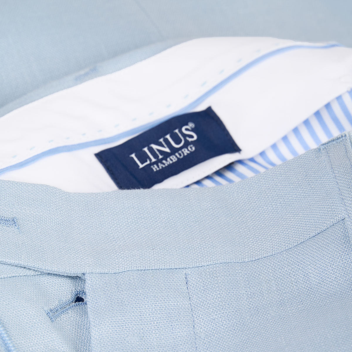 Baukastenhose Siena aus Leinen in Hellblau hellblau Bild 3