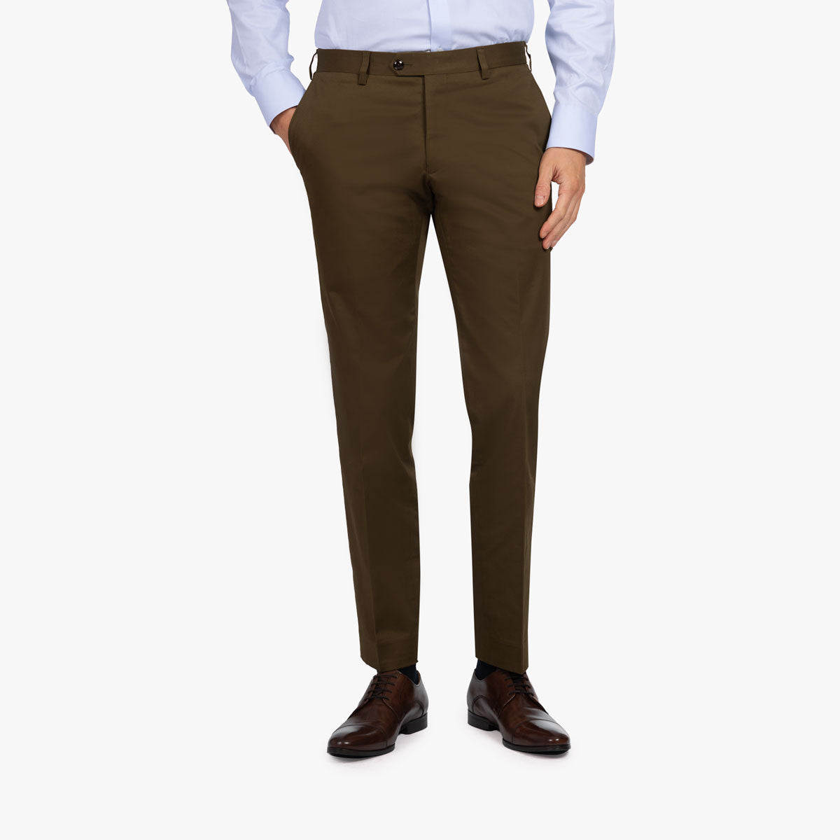 Baukastenhose Siena in olivgrün olive Bild 1