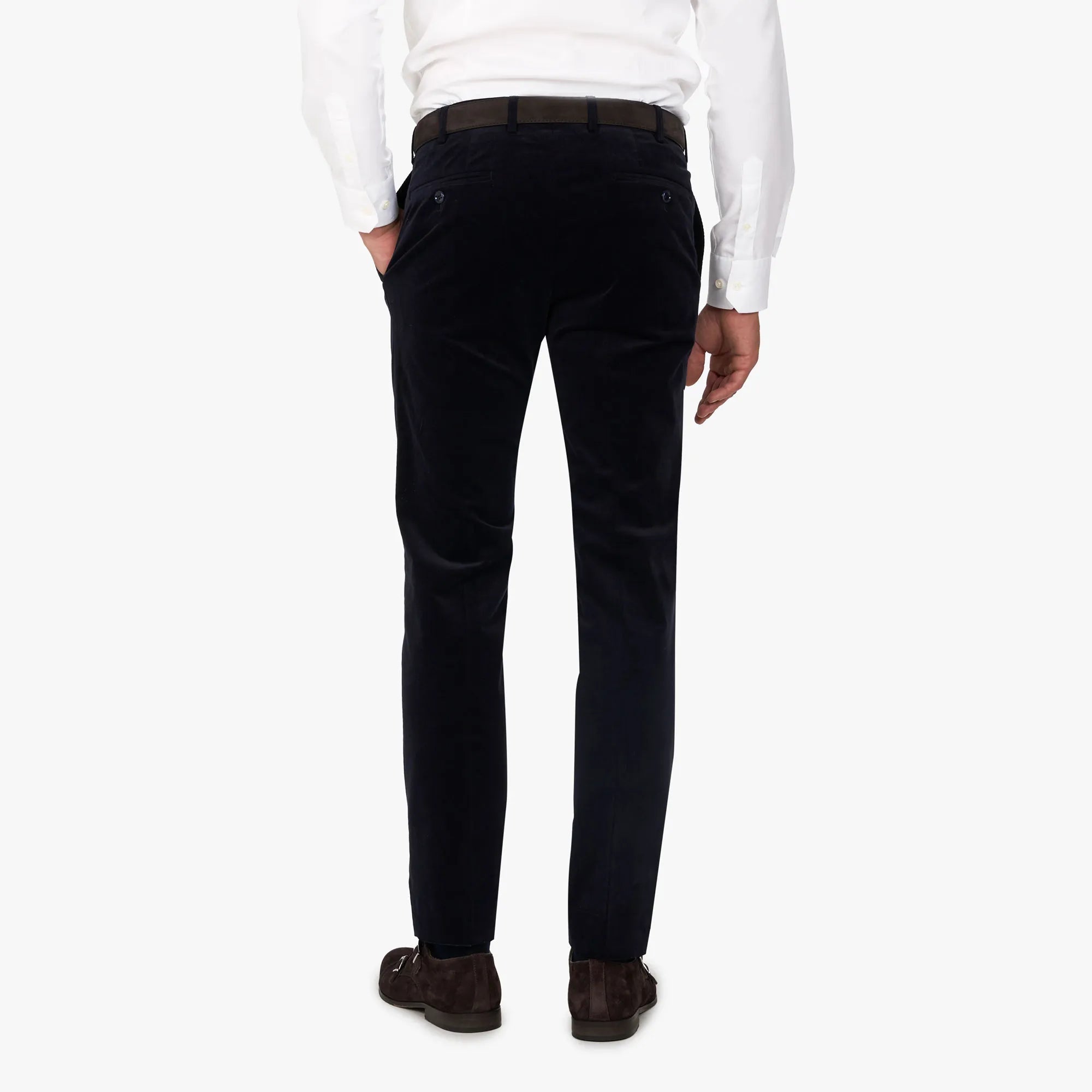 Hose Siena aus Feincord in Dunkelblau dkl. blau Bild 2