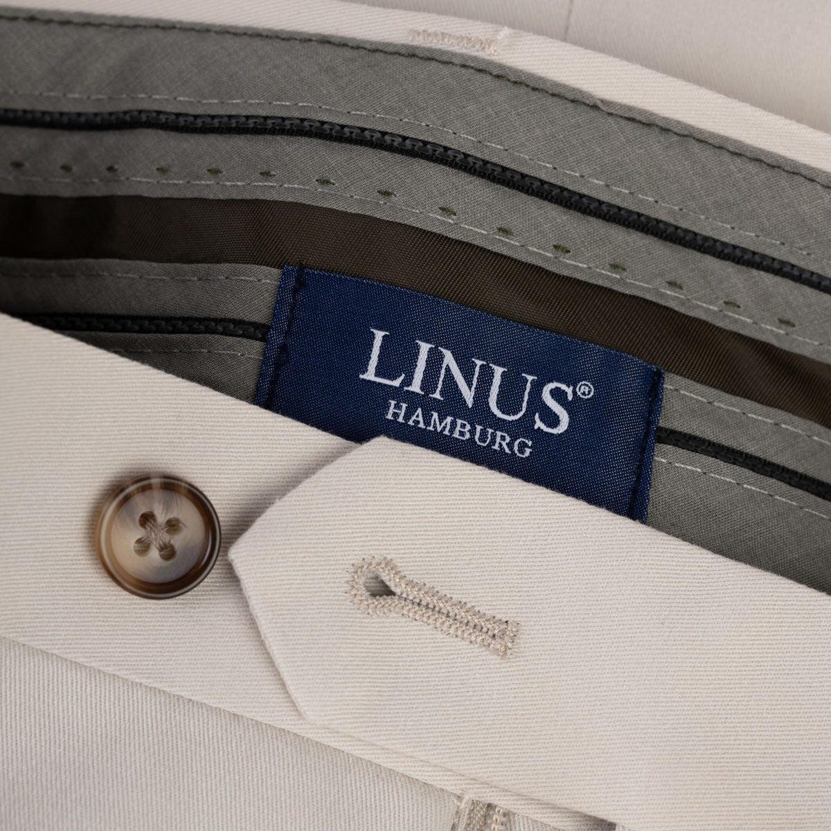 Baukastenhose Siena aus Baumwolle & Elasthan in hellbeige hellbeige Bild 2