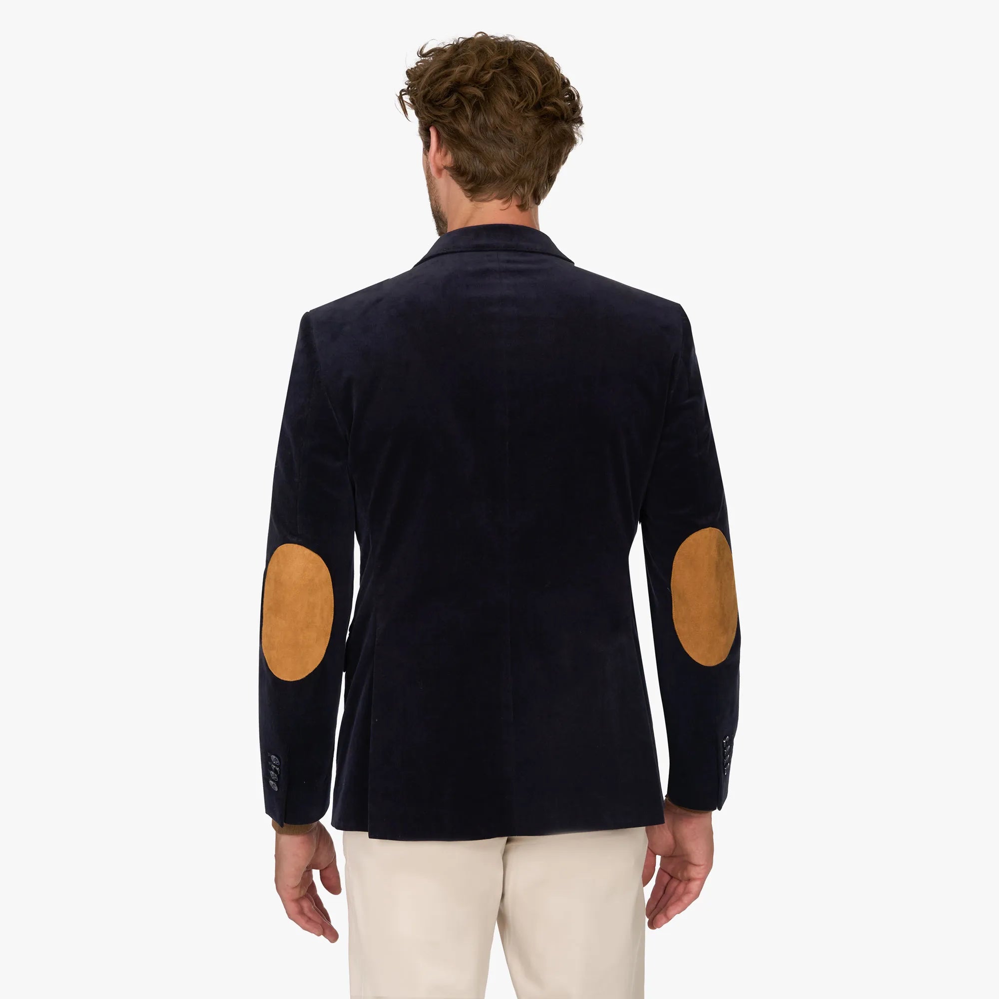 Sakko Genf aus Feincord in Dunkelblau dkl. blau Bild 2