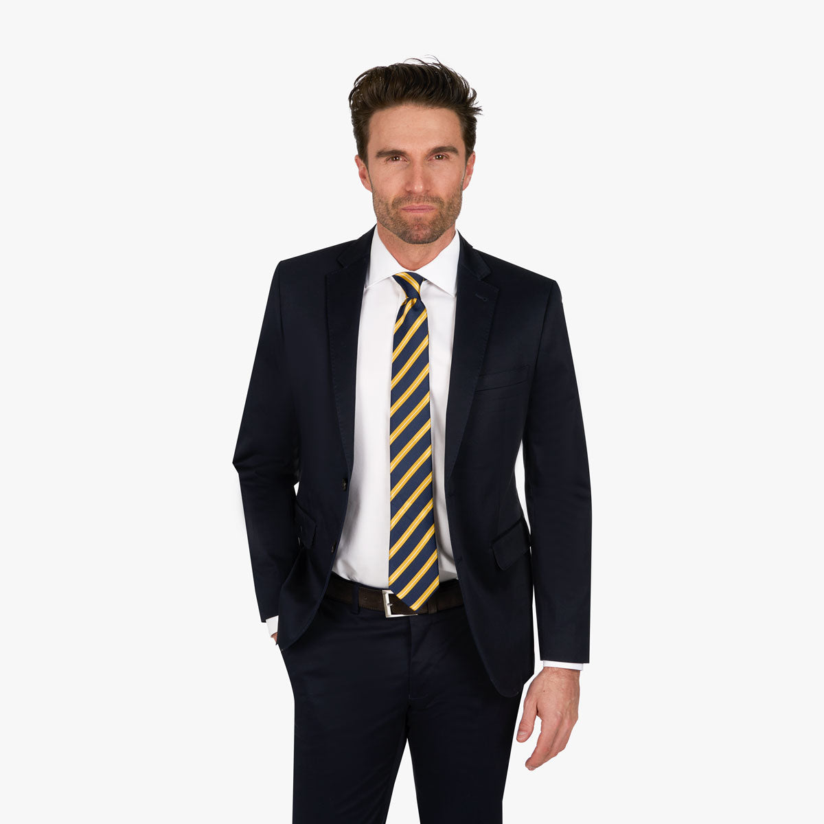 Baukastensakko Genf aus Baumwolle in Dunkelblau dkl. blau Bild 1