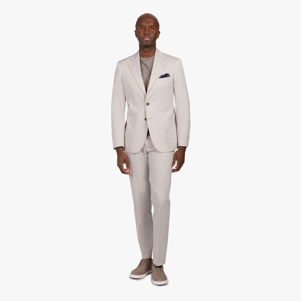 Baukastensakko Havanna aus Baumwolle & Elasthan in hellbeige hellbeige Bild 6