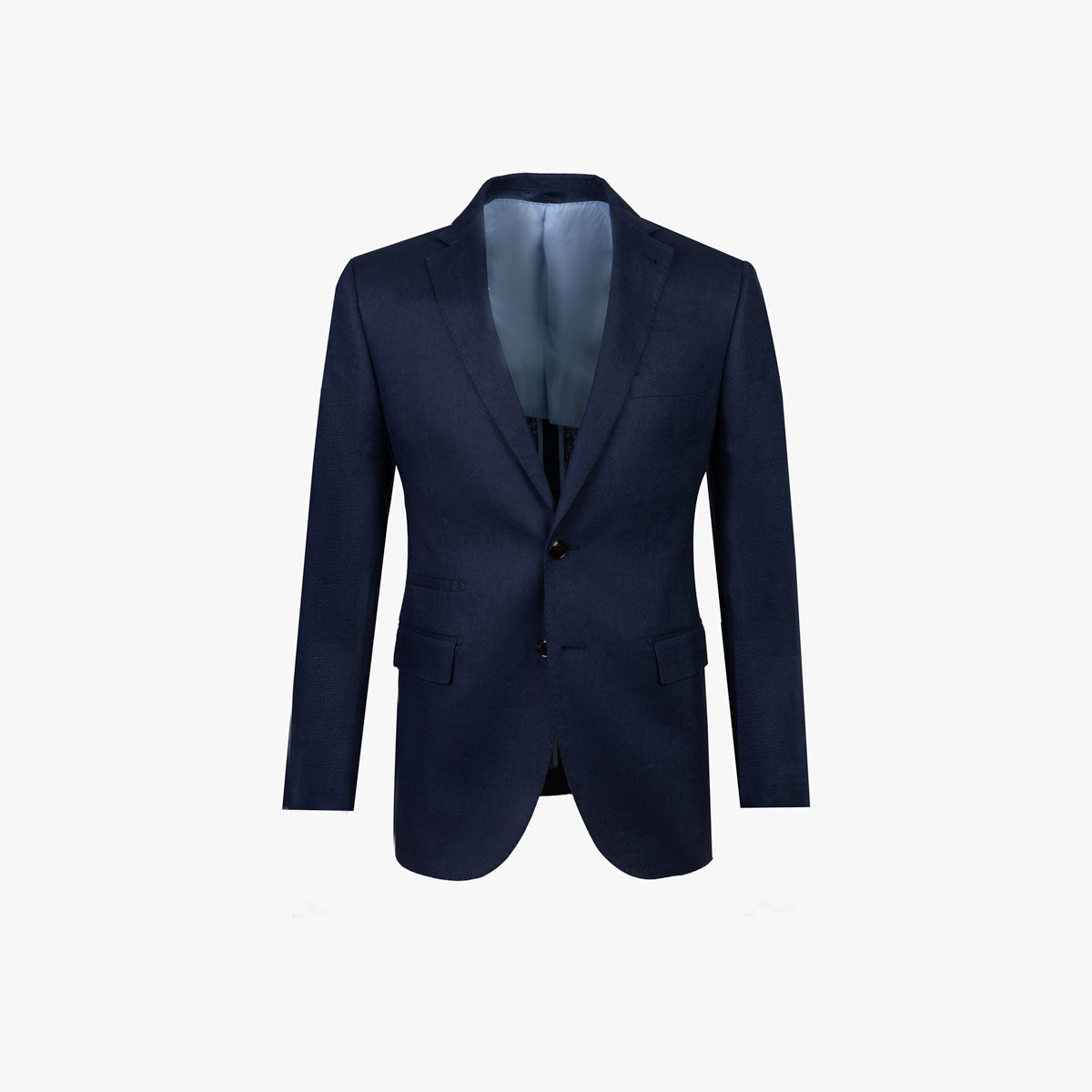 Baukastensakko Pesaro aus Leinen in blau blau Bild 2