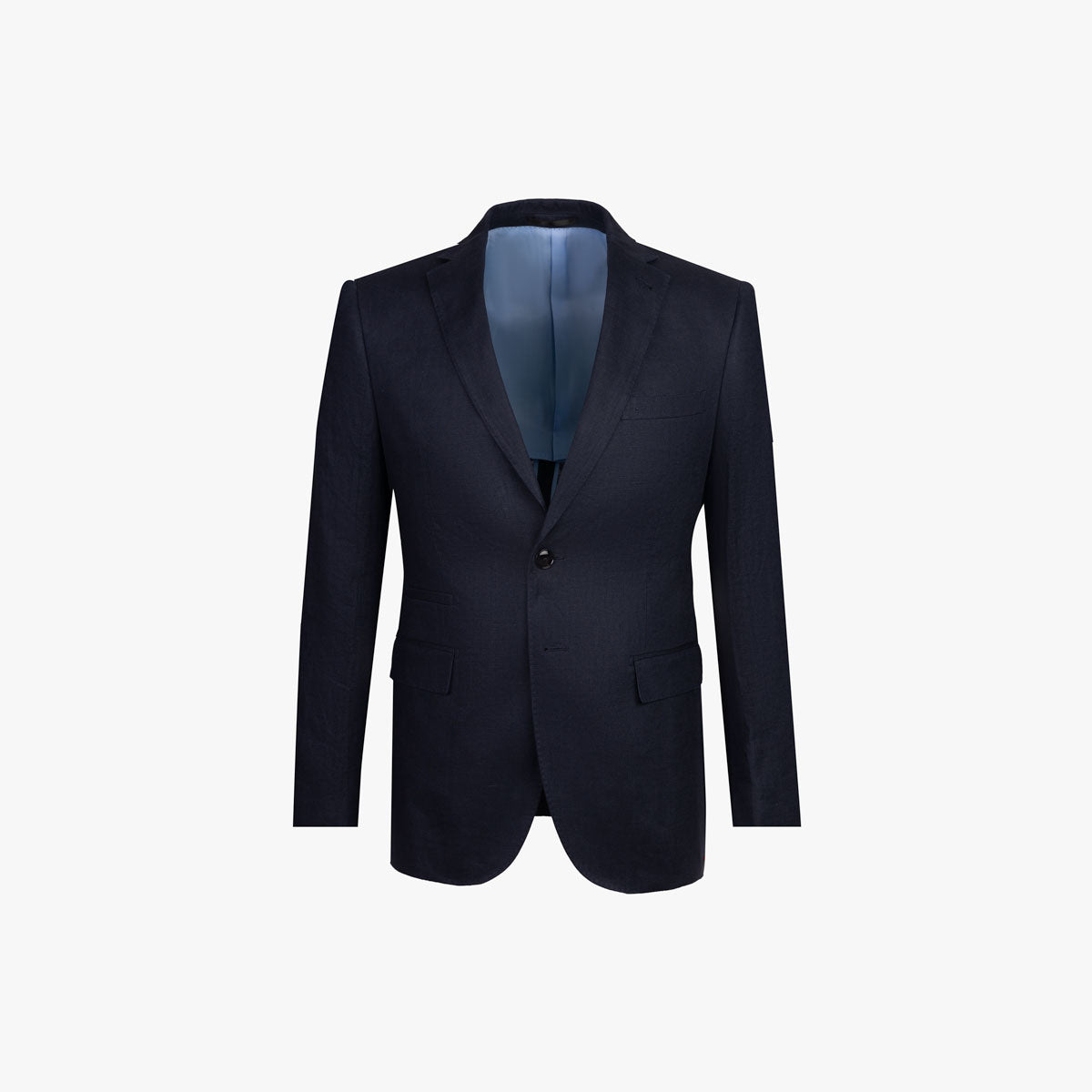 Baukastensakko Pesaro/I aus Leinen in dunkelblau dkl. blau Bild 3