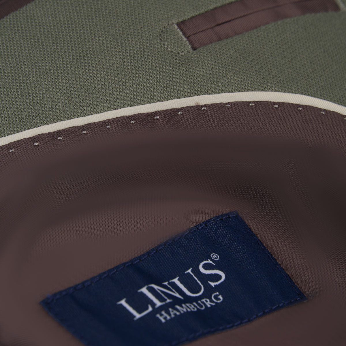 Baukastensakko aus reinem Leinen in hellgrün grün Bild 5