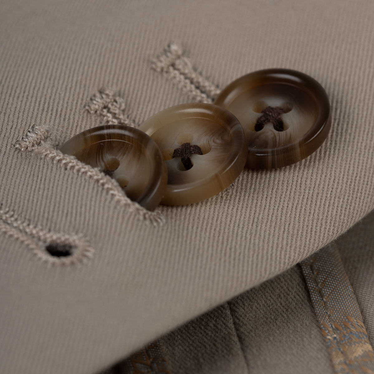 Baukastensakko Pesaro aus Baumwolle & Elasthan in beige beige Bild 2