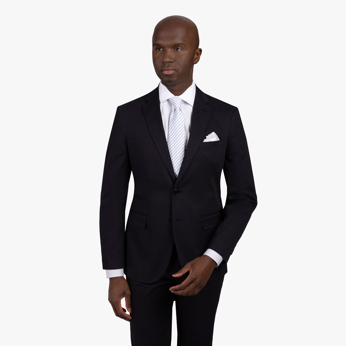 Baukastensakko Pesaro aus Baumwolle & Elasthan in dunkelblau dkl. blau Bild 1