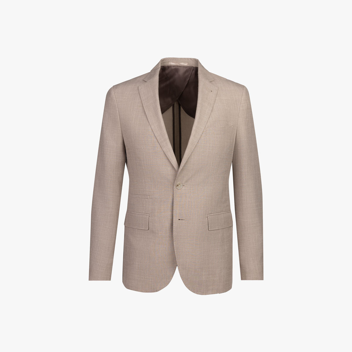 Baukastensakko Pesaro aus Wolle, Seide, Leinen in hellbeige beige Bild 6