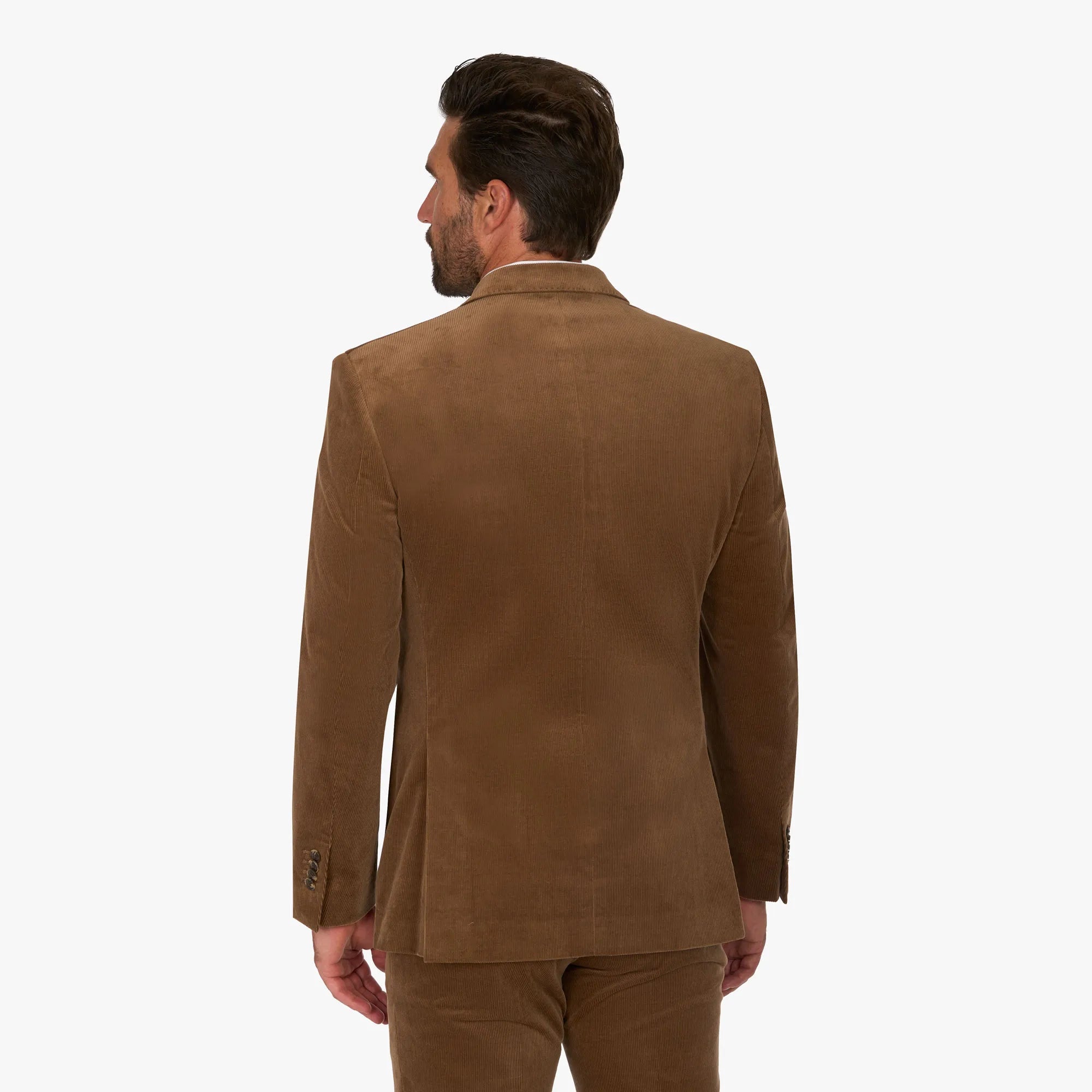 Baukastensakko Prato aus Cord in Cognac cognac Bild 2