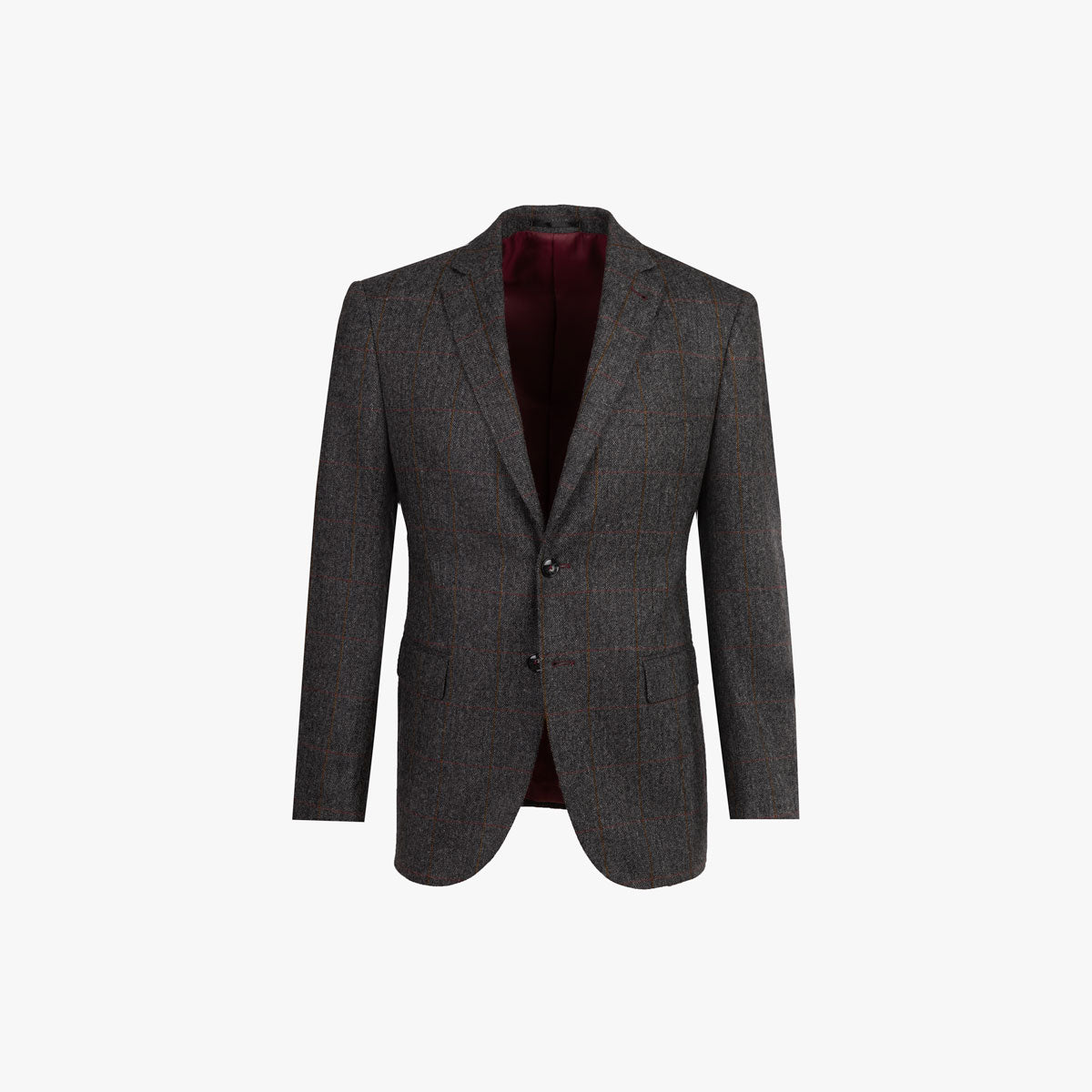 Sakko Genf aus Schurwolle in anthrazit mit Karomuster antra/karo Bild 4