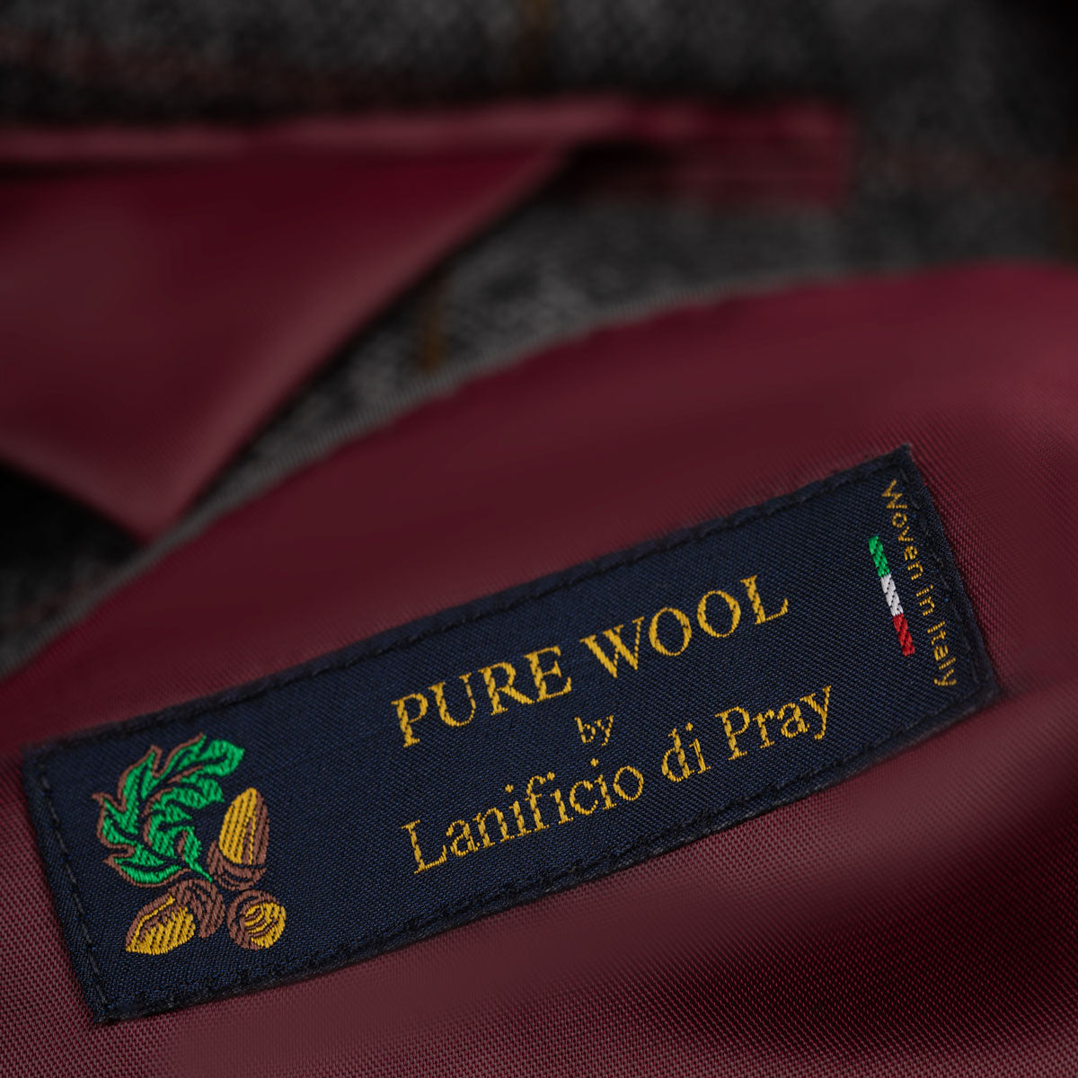 Sakko Genf aus Schurwolle in anthrazit mit Karomuster antra/karo Bild 5