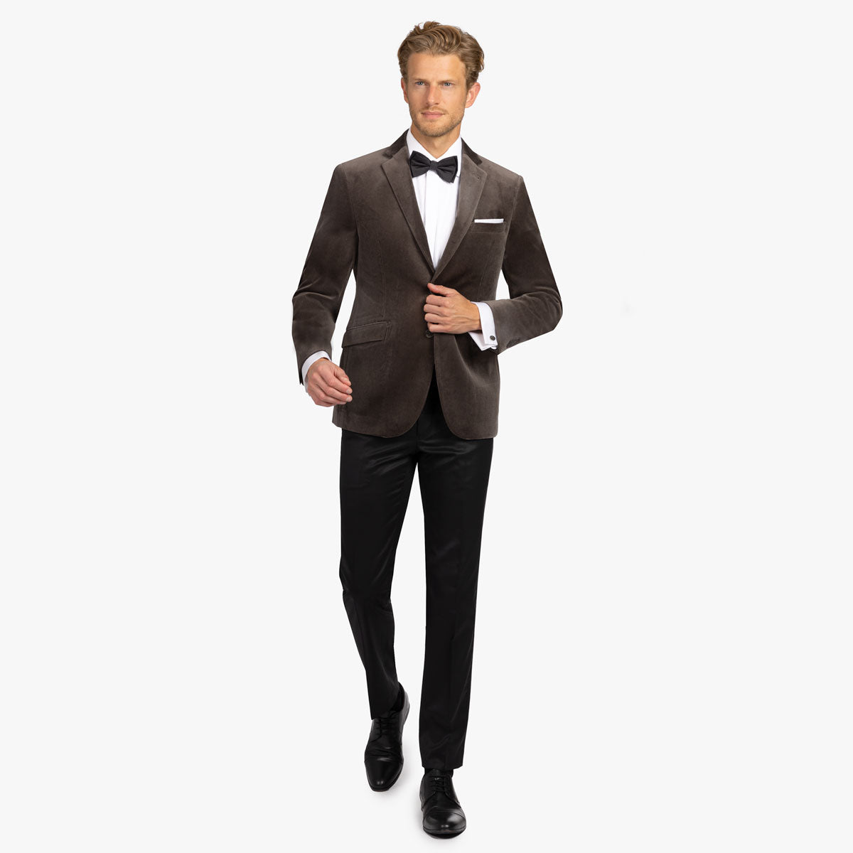 Sakko Genf/S aus Samt in anthrazit charcoul Bild 6