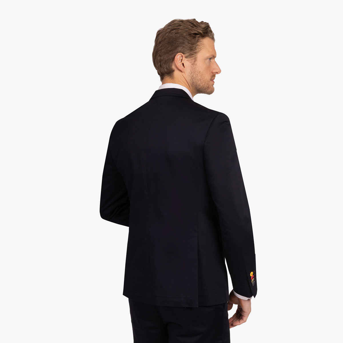 Sakko Pesaro in dunkelblau mit bunten Knöpfen dkl. blau Bild 2