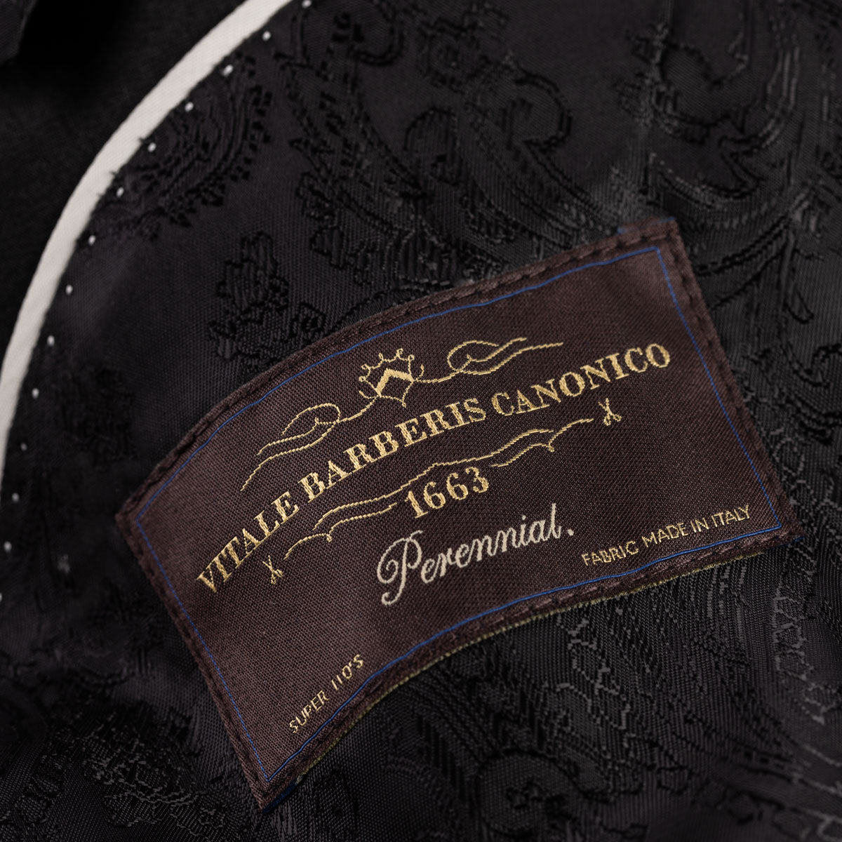 Smoking Sakko Asti aus reiner Schurwolle in schwarz schwarz Bild 6