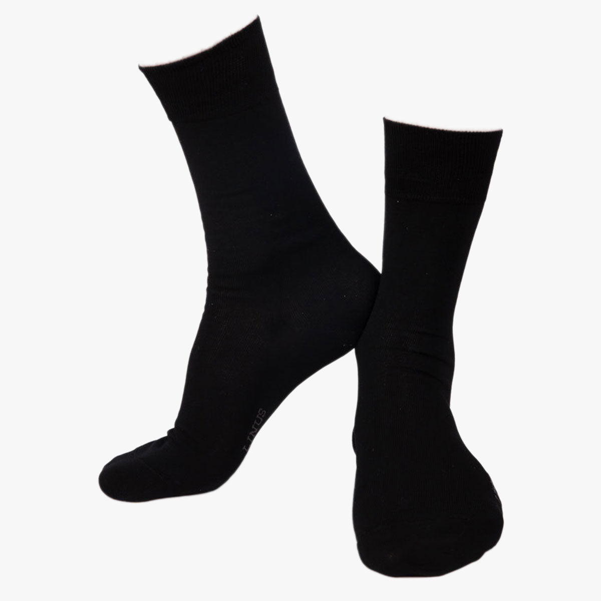 Einzelpaar Socken in schwarz black Bild 2