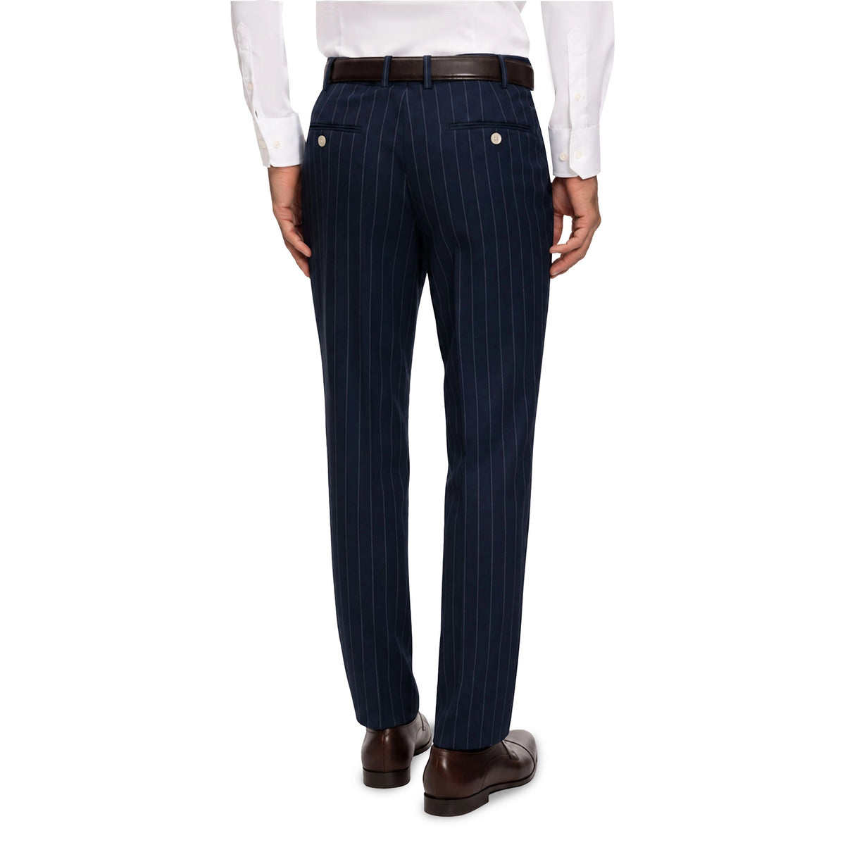 Anzug Cavo in Blau mit Nadelstreifen Blau gestreift Bild 5