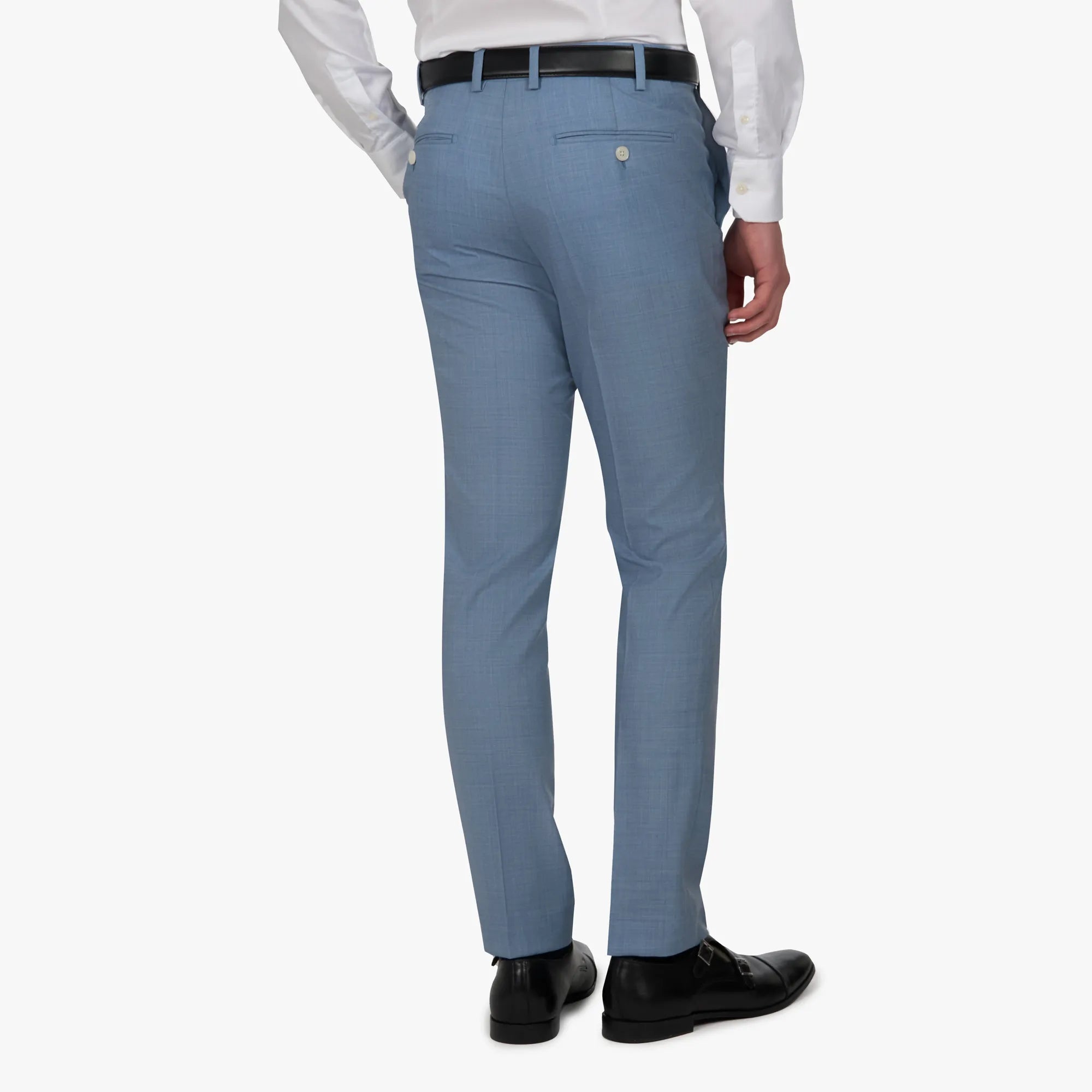 Anzug Prato aus Super 110's Schurwolle in hellblau hellblau Bild 5