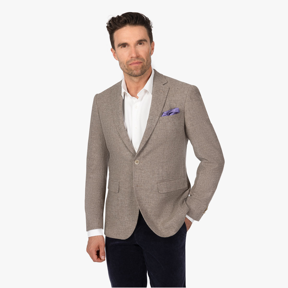 Sakko Genf aus Schurwolle in Beige beige Bild 1