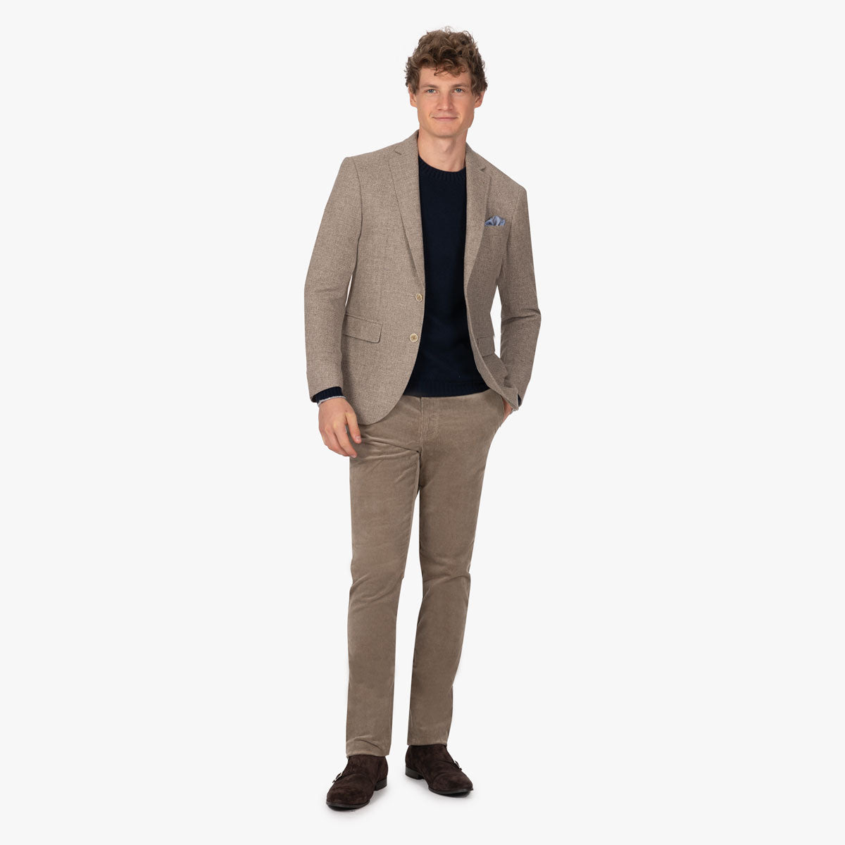 Sakko Genf aus Schurwolle in Beige beige Bild 2