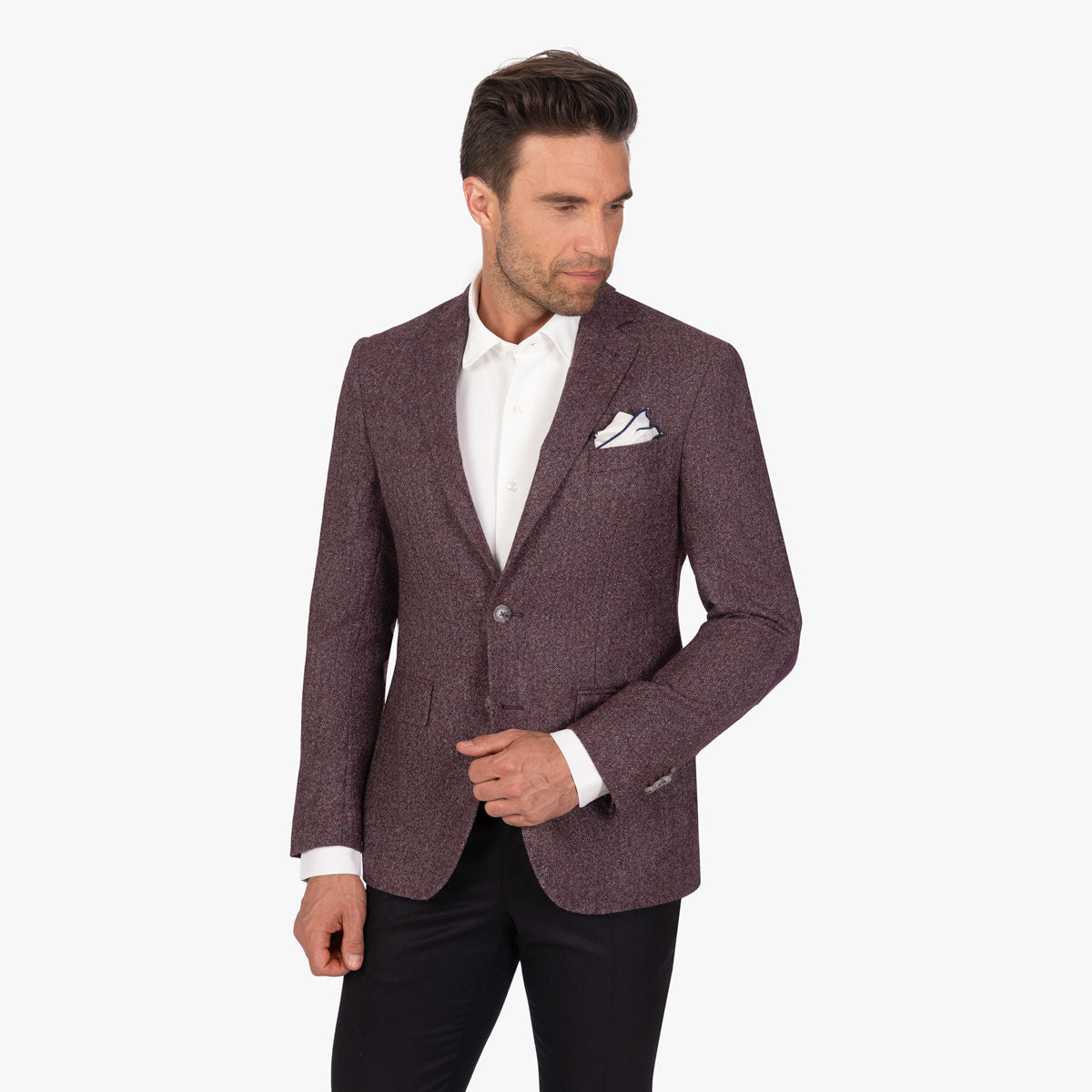 Sakko Genf aus Schurwolle in Lila lila Bild 1