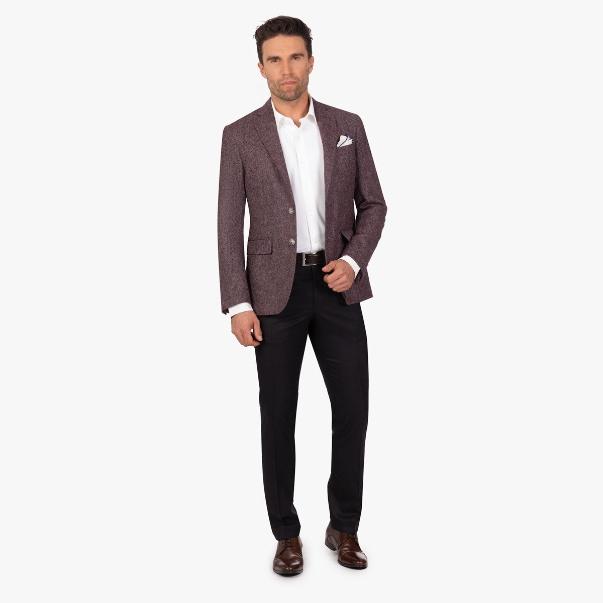 Sakko Genf aus Schurwolle in Lila lila Bild 8