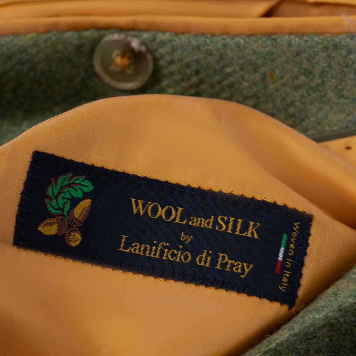 Sakko Pesaro aus Schurwolle und Kaschmir in Grün grün Bild 6