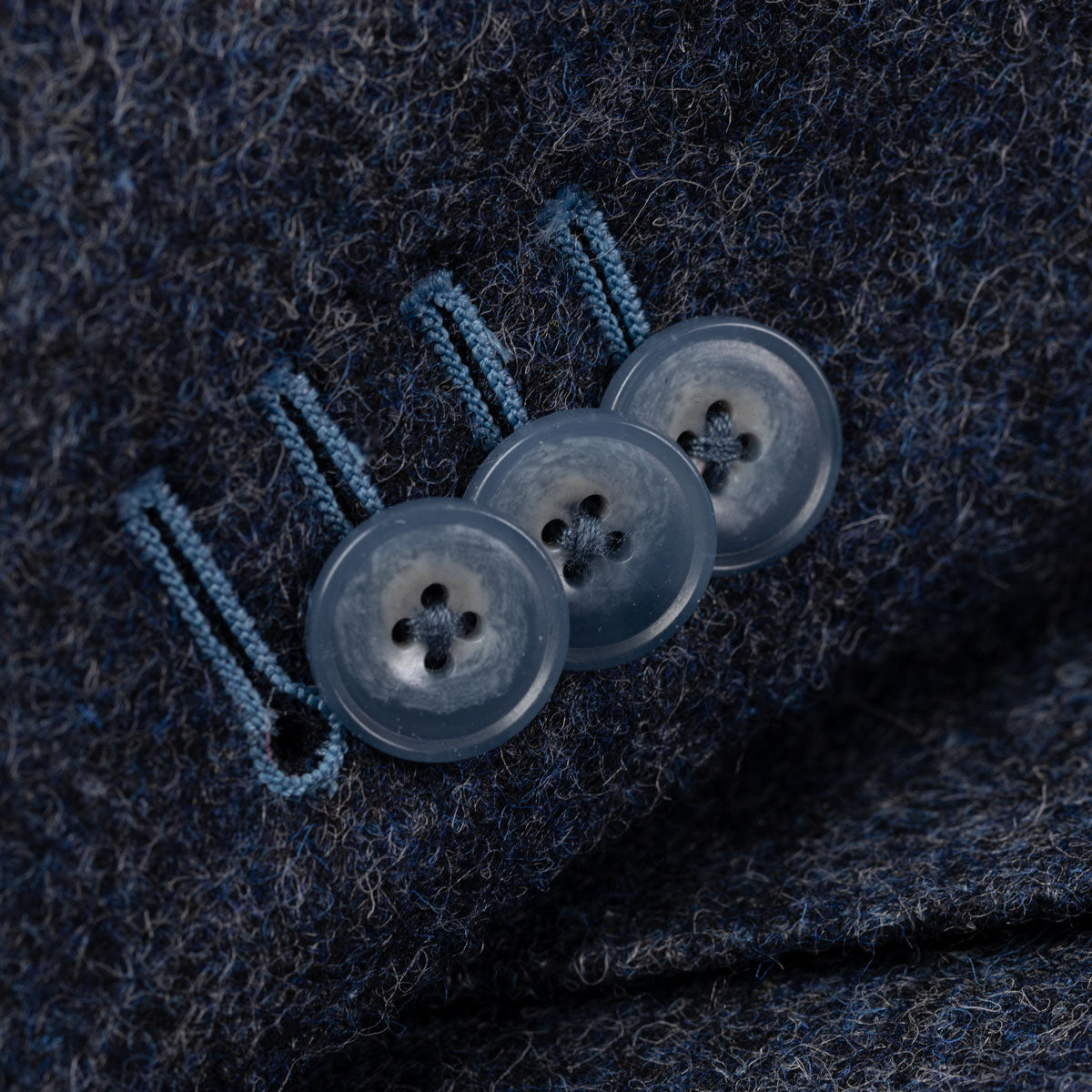 Sakko Prato aus Schurwolle aus Dunkelblau dkl. blau Bild 4