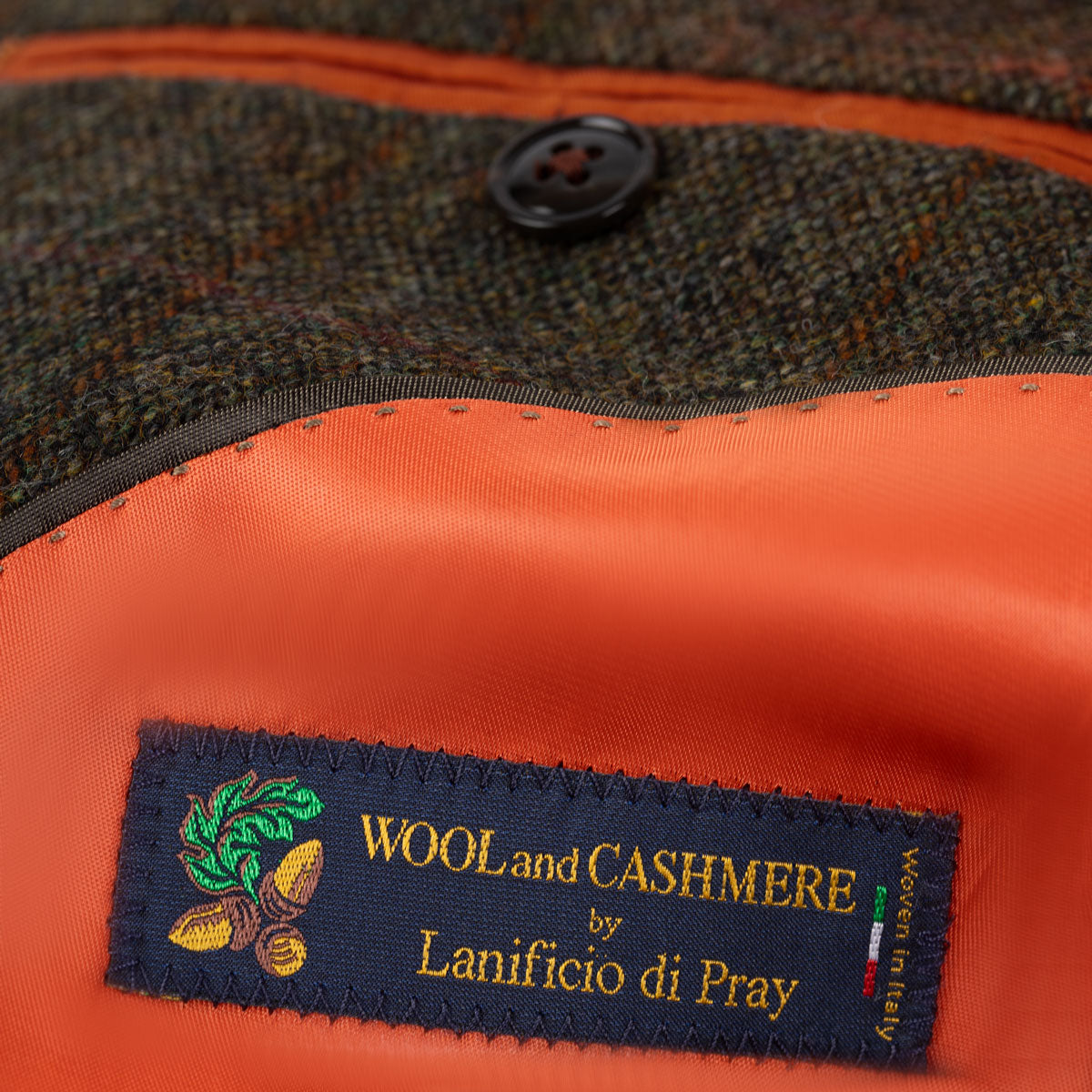 Sakko Prato aus Schurwolle in Dunkelgrün grün Bild 7