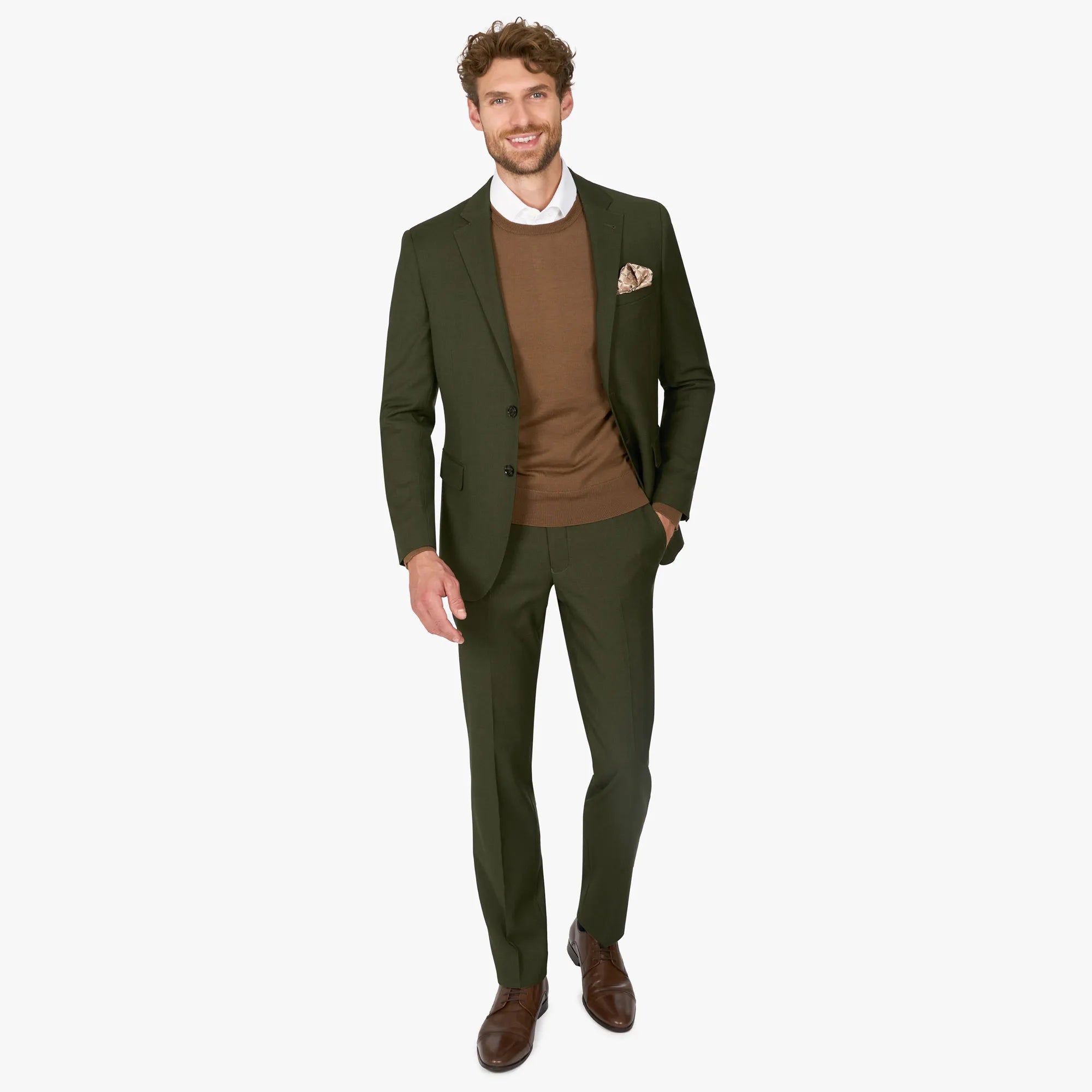 Anzug Genf im eleganten Grün grün Bild 10