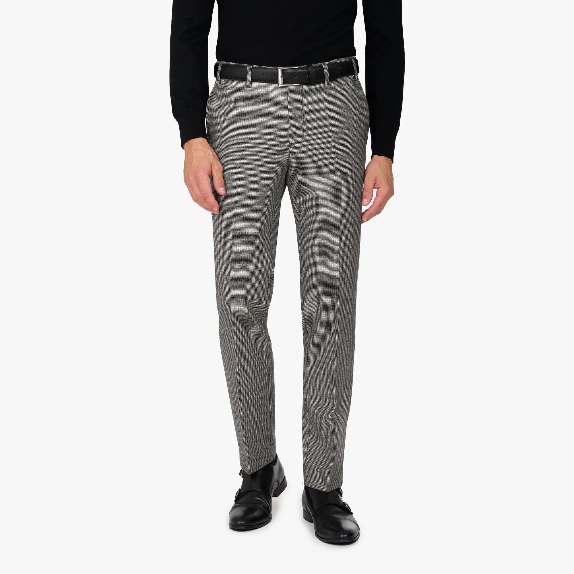 Anzug Fano in Schwarz gemustert aus Super 100’s reine Wolle schwarz/gemustert Bild 8