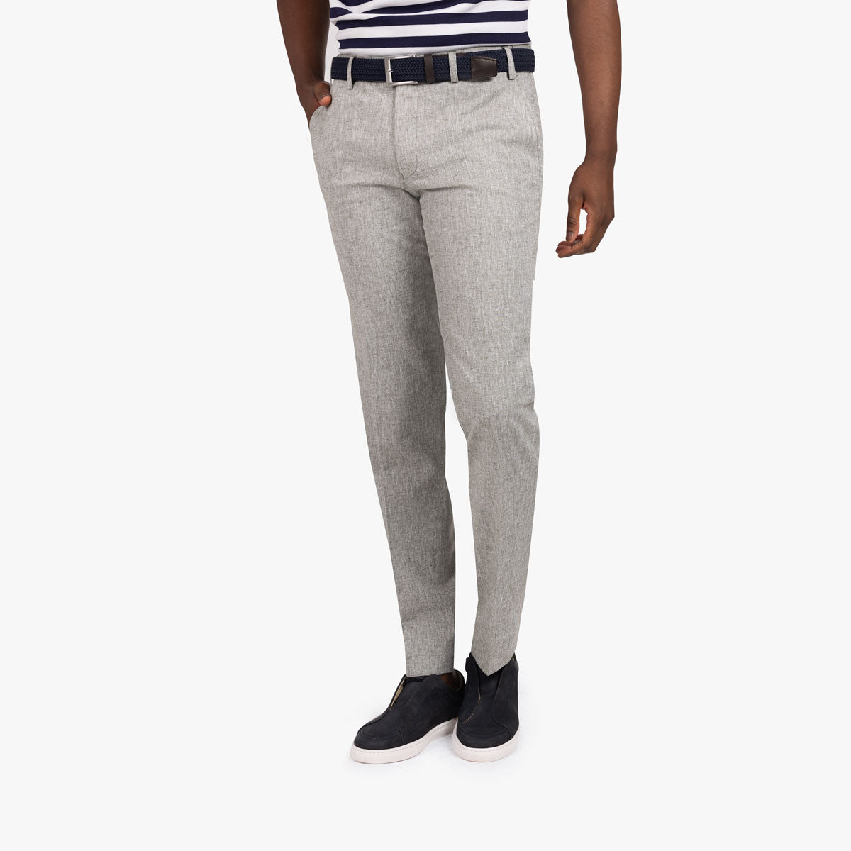 Anzug Genf aus Leinen/Baumwolle in grün grün Bild 5